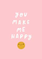 You Make Me Happy Card created by Duchess Plum