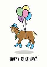 Birthday Goat created by Kate Wand
