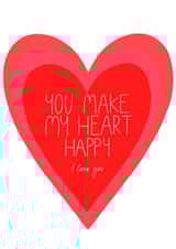 I love you anniversary card created by CardsbyAliceUK