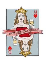Happy Birthday Queen of Hearts created by Wooden It Be Precious
