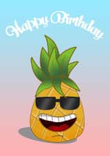 Happy Birthday - Summer Pineapple created by Juan Gea