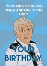 Line of Duty birthday card created by Sketchy Cards