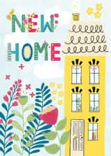New Home pretty card created by Life’s Peachey by Lauren Faye Peachey