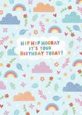 Hip Hip Hooray It's Your Birthday Today! created by Leaf Lane Studio