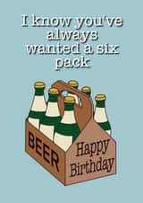 Birthday card for a beer lover created by Wooden It Be Precious