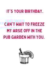 Birthday Pub Garden Card created by Em Designs