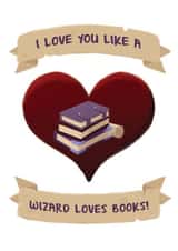 Wizard Dungeons and Dragons Anniversary card created by Roll To Hit Workshop