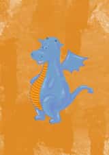 Dragon Children's Card created by Aphra Art