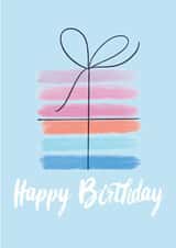 Classic Birthday Card - Present - Gift created by Bluubirch
