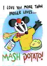 Funny Valentines Day Card - Bodger and Badger - Kids TV Show created by Bishop, Please!