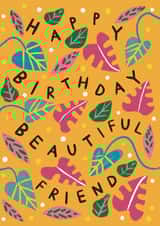 Happy Birthday Beautiful Friend created by @AimeeStevens.Design