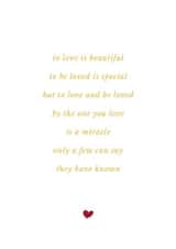 To Love is Beautiful | Anniversary Card | Birthday Card | Wedding Card created by Kira Cards