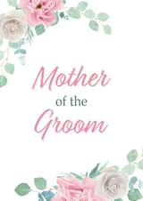Mother of the Groom - Wedding thank you card created by Ami Webster
