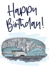 Tottenham Happy Birthday Card created by Moo & Snip