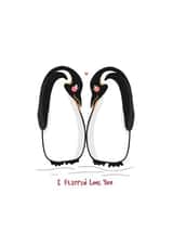 Cute Penguins Anniversary Card created by Hayley