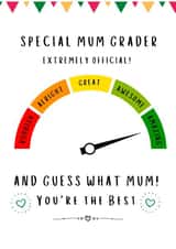 You're the best Mum! Special Mum Meter created by Freya's Felicitations