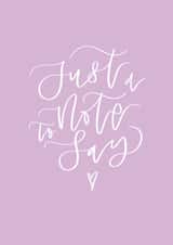 Just a Note to Say... created by _ellastrations