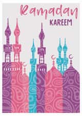 Ramdan Kareem Eid Mubarak Card created by Catherine Bancroft