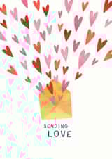 Sending Love created by Evie Warren Illustration