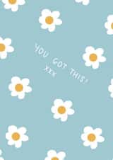 Positive motivational saying greetings card created by Scribble and Stitchh
