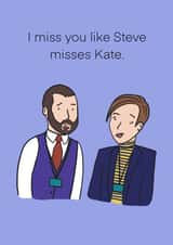 Line of duty miss you card created by Karentoons