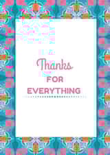 Thanks for everything created by Emily Kate