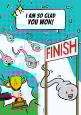 I am so glad you won! created by CELEBRATE YOU!