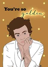 Harry Styles - You’re so golden  created by Kittiwake Creations