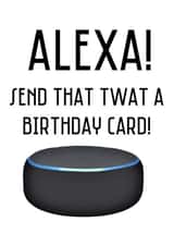 Alexa birthday card created by Caitlins Creations