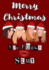 Mean Girls Christmas Card  created by Esther the Sketcher