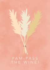 Pampas the wine created by Fenella Designs
