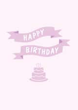 Pink Birthday Card 1000 created by Chloe Teddy