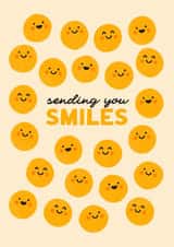Sending You Smiles | Thinking of You | Friendship Card created by Jess Shah