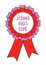 Strong Girls Club - Thinking Of You Card created by @Laura Lonsdale Designs