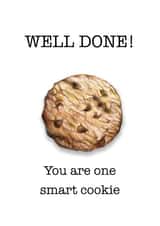 Smart Cookie Congratulations Card created by Lucy Hughes