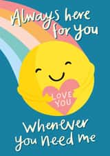 Always Here For You Love & Friendship Card created by Fliss Muir