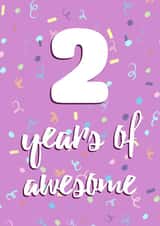 2nd Birthday for an Awesome 2 Year Old Girl created by Evezee