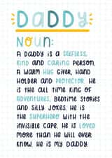 Daddy Definition Card created by Joanne Hawker