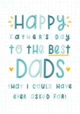Best Dads Father's Day Card created by Joanne Hawker