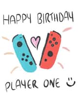Nintendo Switch Gamer Birthday Card created by Bishop, Please!