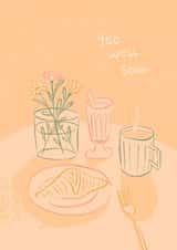 Get Well Soon Breakfast Card created by Lydia Ellen Greaves