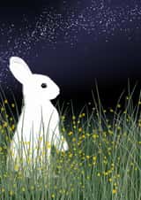 Just because Rabbit scenery card created by JeJu Studio