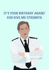 Happy birthday from Ted Hastings created by GabsMads