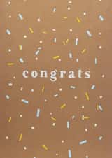 Congrats confetti created by Stacey Knights