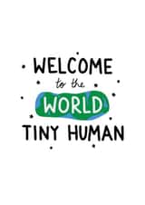 New Baby Tiny Human Card created by Hello Dobbs