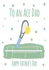 Tennis Father's Day card created by Missycards