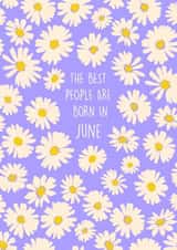 The BEST people are born in JUNE created by Poppy & Mabel 