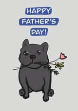 French Bulldog Dog Dad created by @lydiapimmdraws