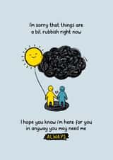 Here for You - Love & Friendship Card created by Fliss Muir