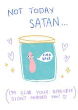 Appendix Recovery Card created by URGHH Card Co.